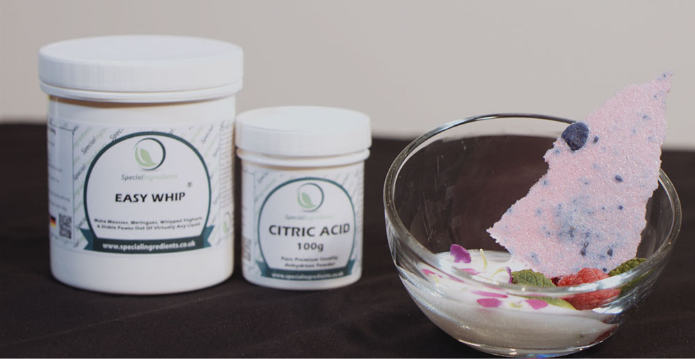 Sparkling Chamomile Foam With Rosehip Meringue & Mint Recipe