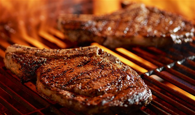 Image of Grilled Grass-Fed Ribeye Steak Recipe