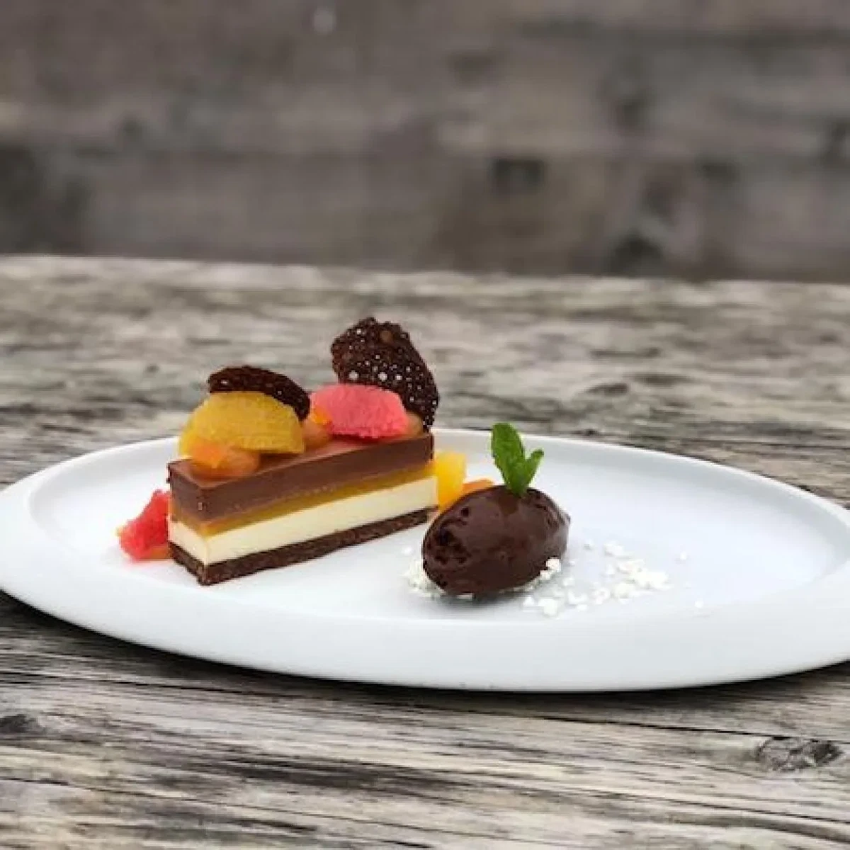 Schokoladen-Dessert - einfach und eindrucksvoll