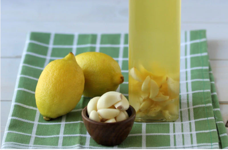 Image of Garlic & Lemon Infused Avocado Oil Recipe