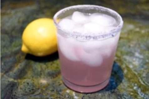 Image of Lavender Lemon Gin Fizzy