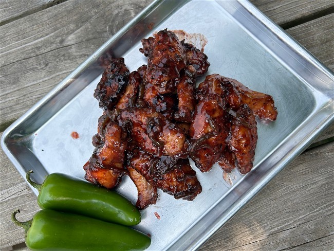 Image of Raspberry Jalapeno Wings