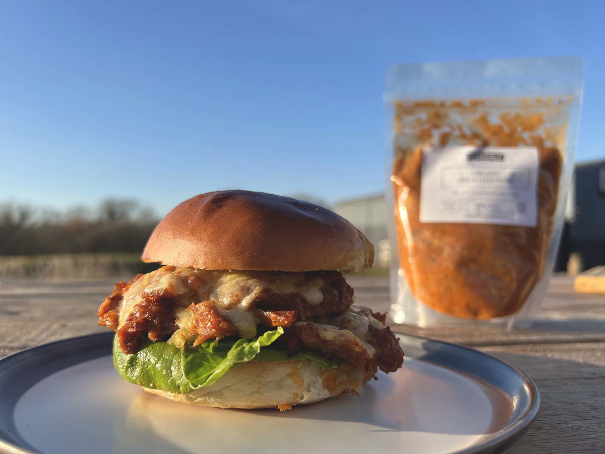 BBQ Pulled Pork Burger