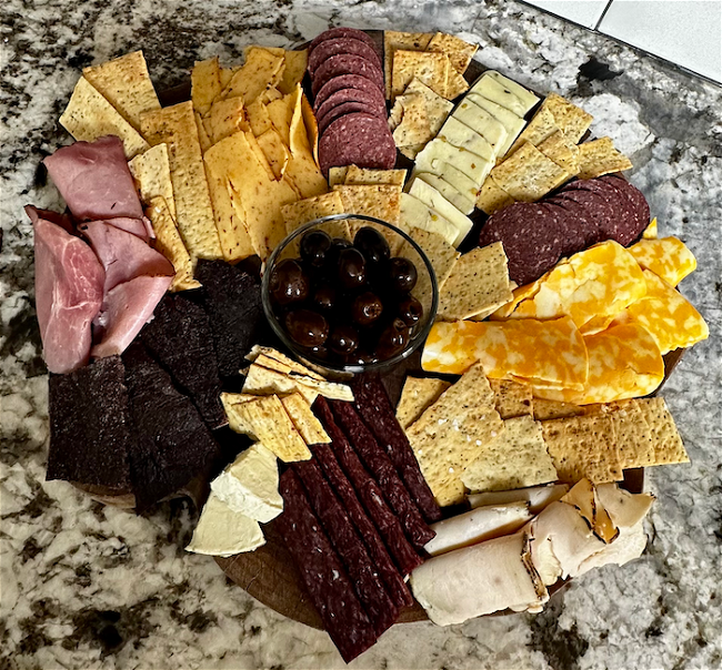 Image of Charcuterie Board with Bison & Elk Meat