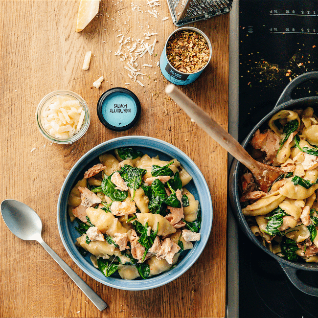 Image of One Pot Salmon Pasta