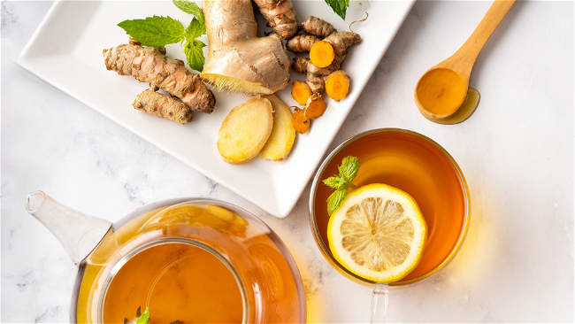 Image of Green Tea with Turmeric and Apple Cider Vinegar