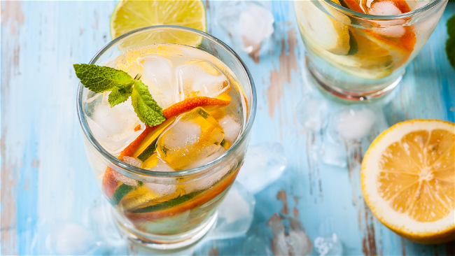 Image of Tropical Sparkling Mocktail