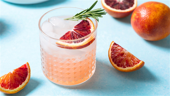 Image of Blood Orange Margarita - Cocktail or Mocktail!