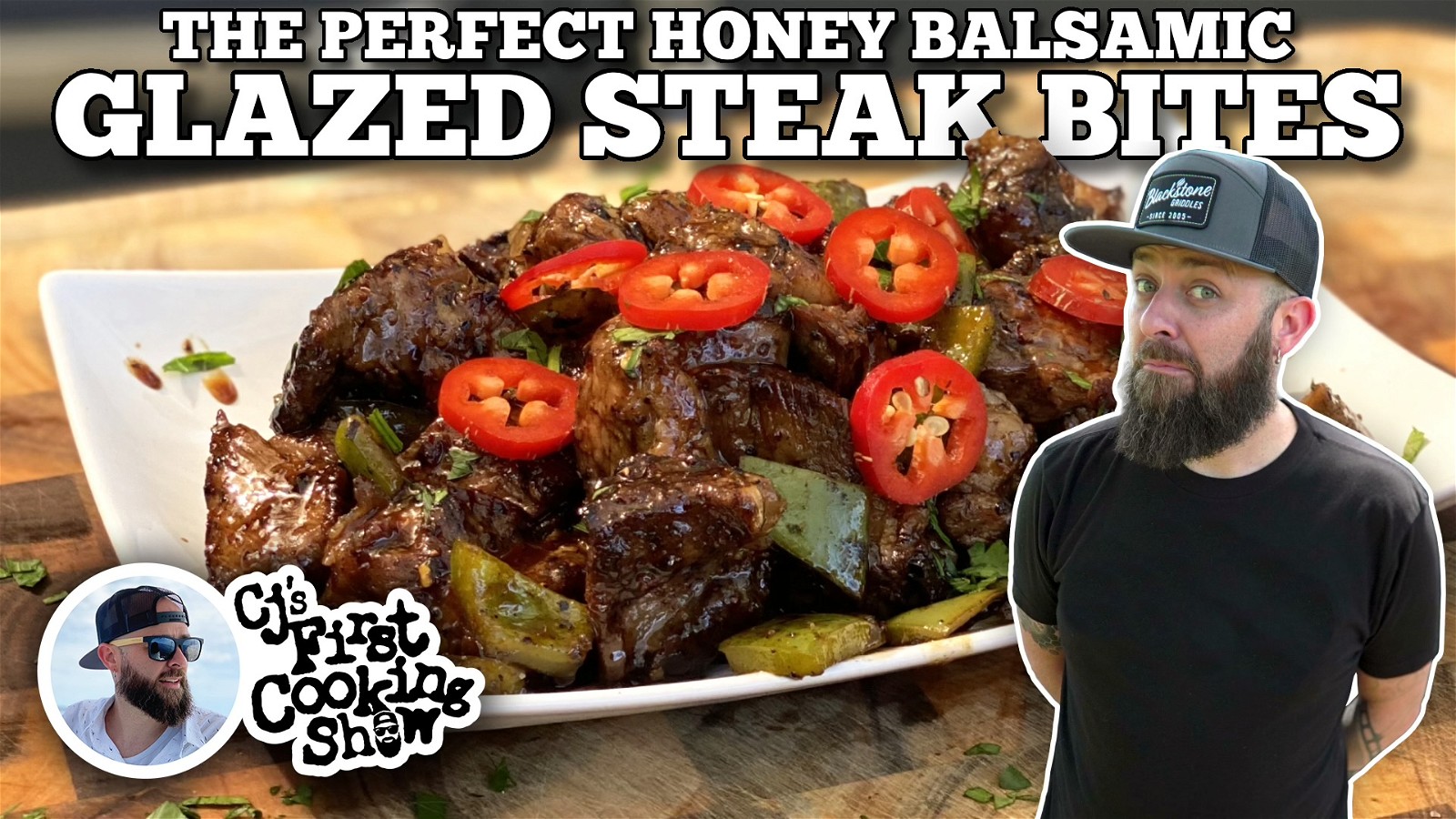 Image of Honey Balsamic Glazed Steak Bites