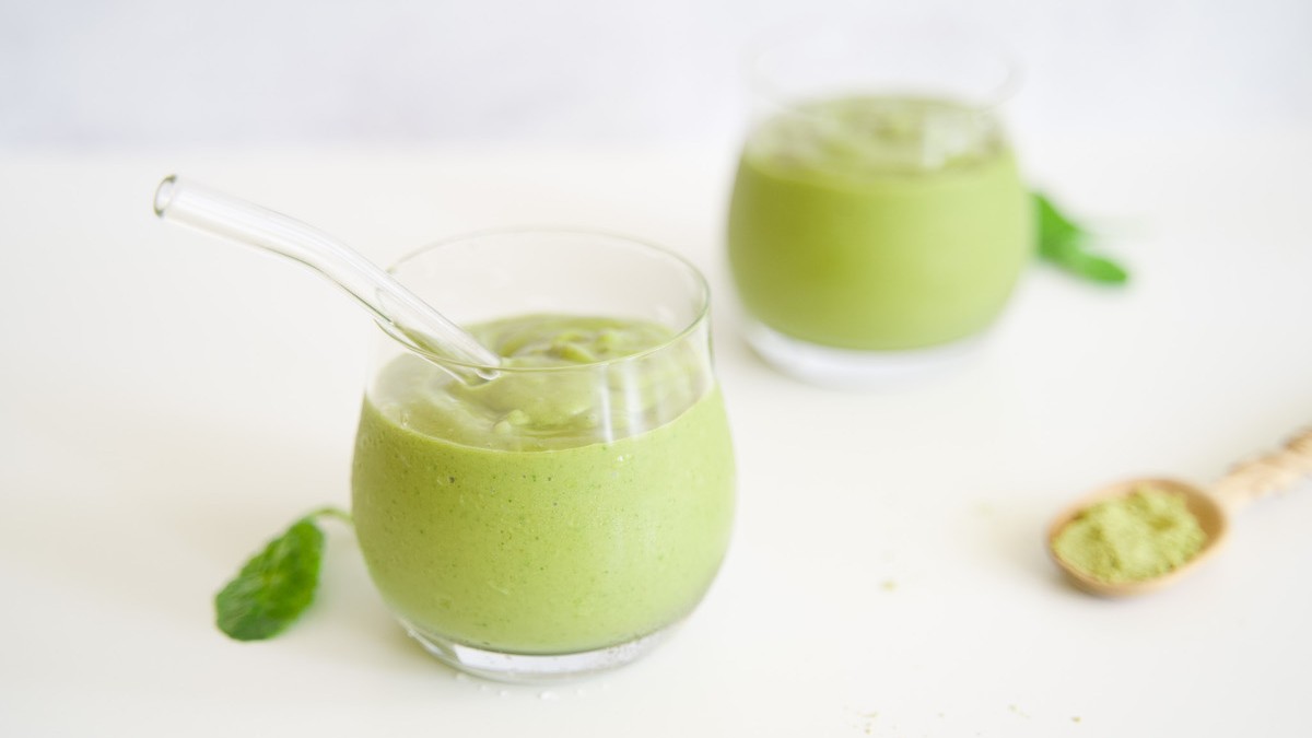 Image of Creamy Matcha Green Smoothie