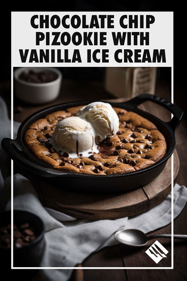Image of Chocolate Chip Pizookie with Vanilla Ice Cream