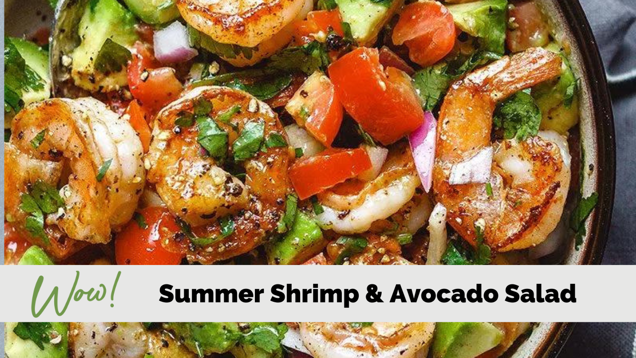 Image of Summer Shrimp and Avocado Salad 