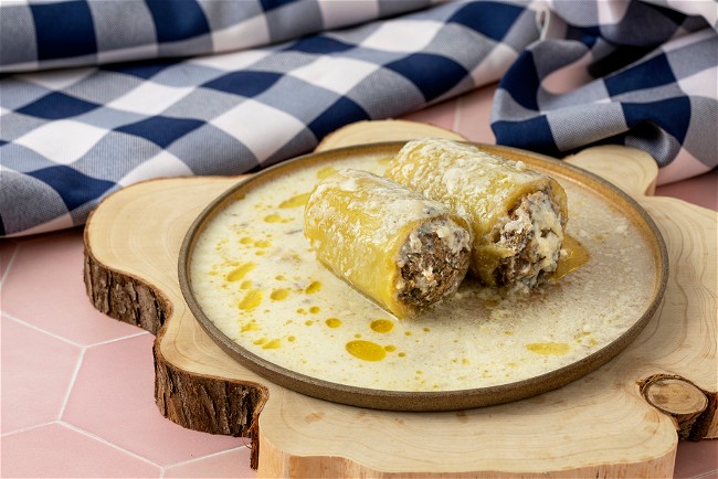 Image of Authentic Greek Stuffed Zucchini Eggdrop Recipe | Greek Food Products