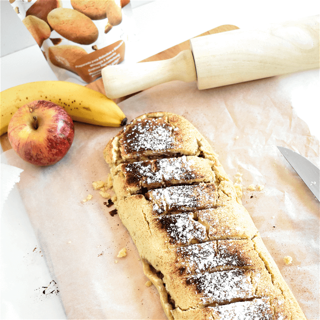 Image of O melhor strudel de bolacha, vegan, sem glúten e sem lactose!