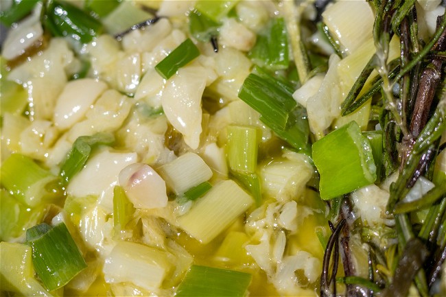 Image of Spinach, Mushroom, Onion, and Cheese Quiche