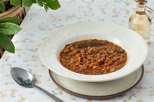 Image of Greek Lentils Recipe - Authentic Greek Lentil Soup