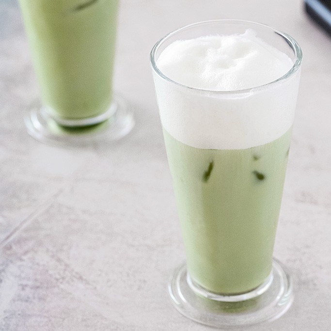 Iced Matcha Tea Latte Recipe