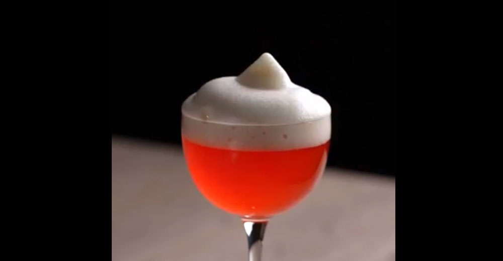Alcohol Foam Recipe