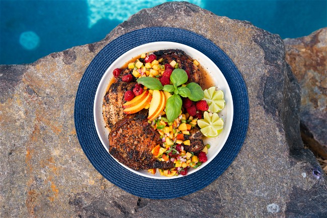 Image of Poolside Pork Chops