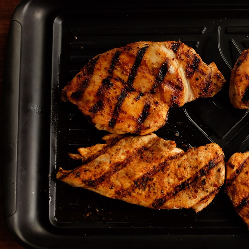 How To Grill Chicken Breasts with Barbecue Sauce - The Schmidty Wife