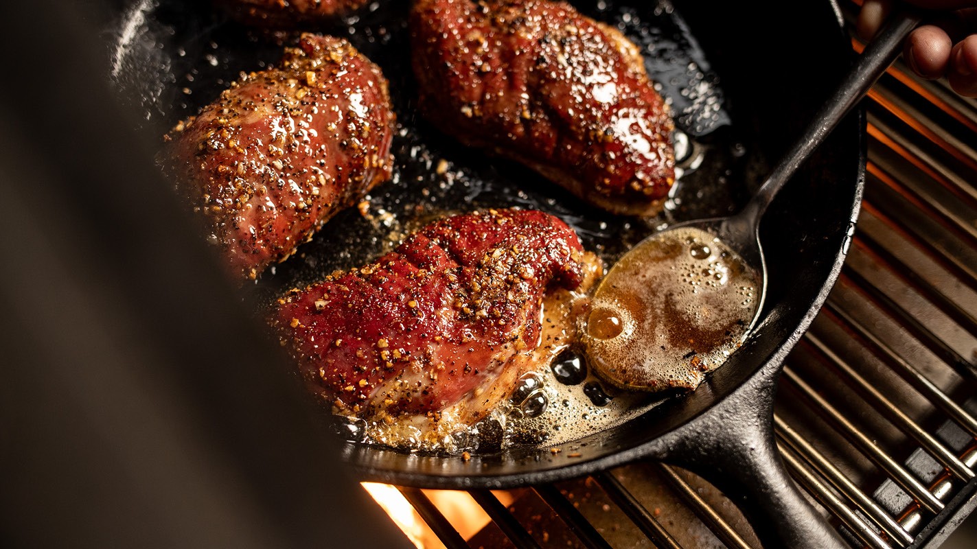 Image of Reverse Seared Duck Breasts