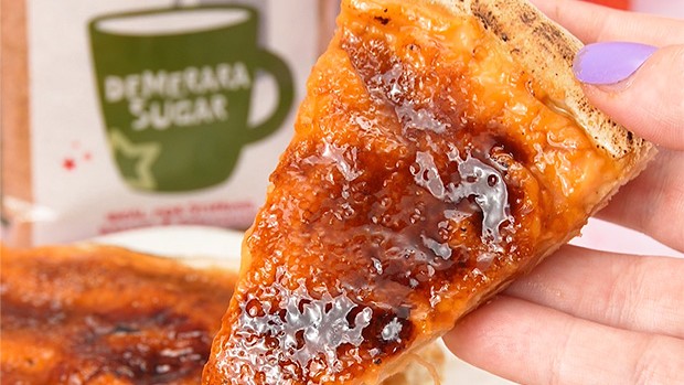 Image of Crème Brûlée Pizza