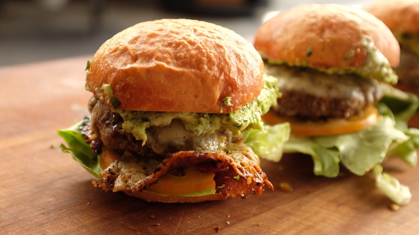 Image of Chimichurri Butter Burger