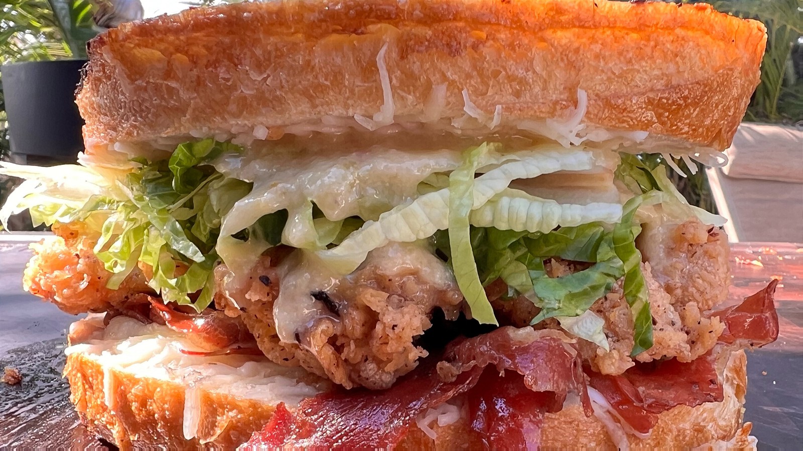 Image of Fried Chicken Caesar Sandwich