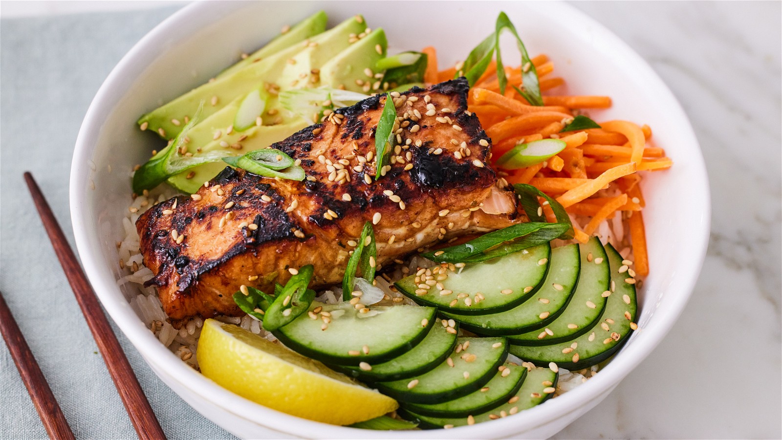 Image of Super Fly Salmon Bowl