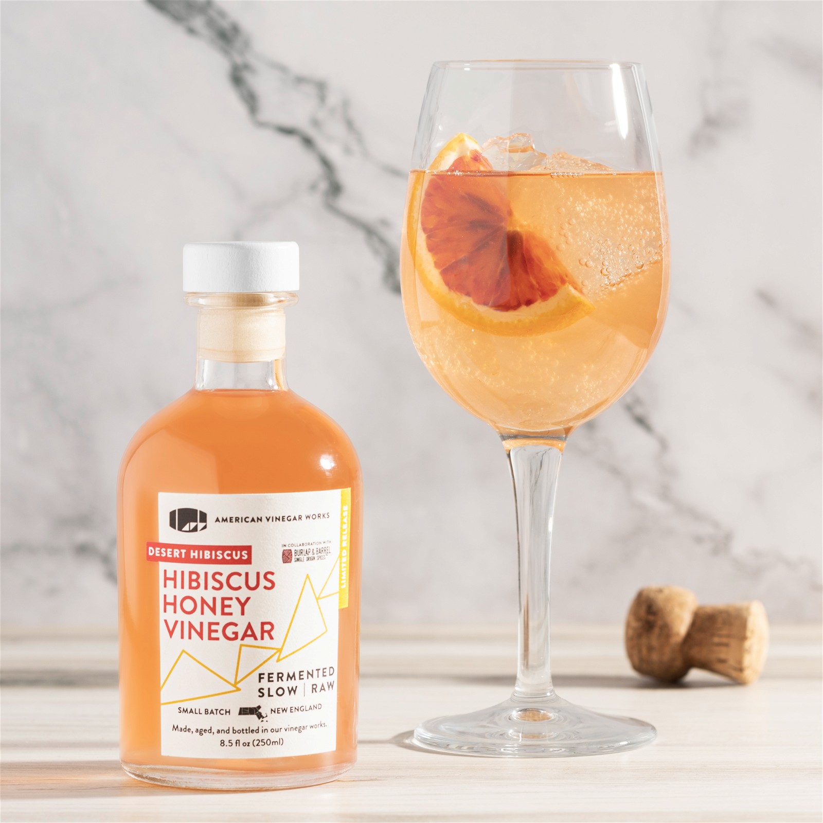 Image of Honey Hibiscus Spritz