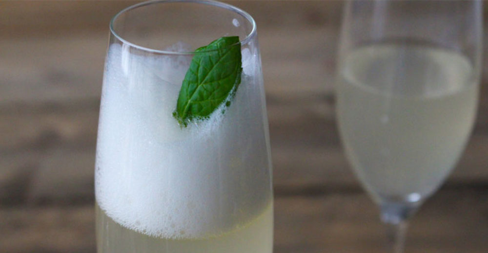 Sgroppino Cocktail With Apple Juice Foam Recipe