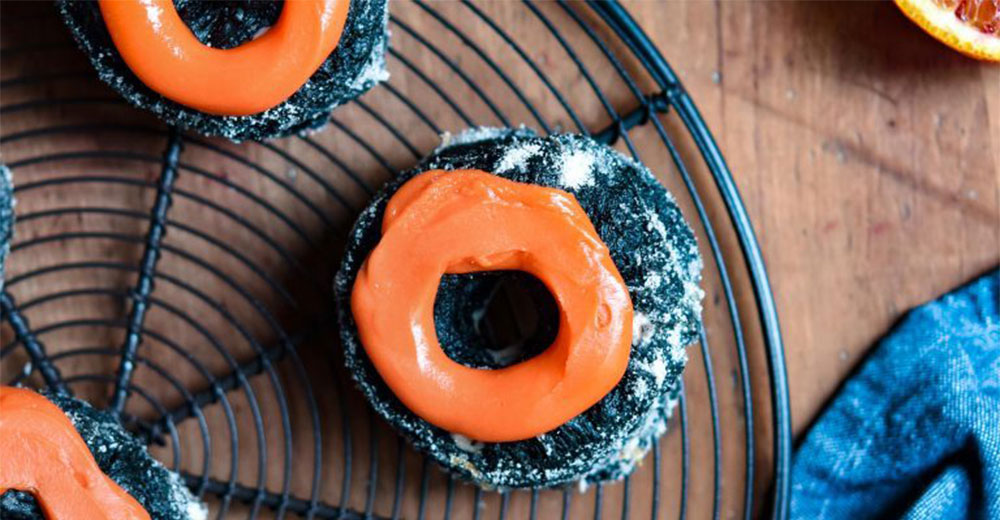 Charcoal and Blood Orange Cronuts Recipe