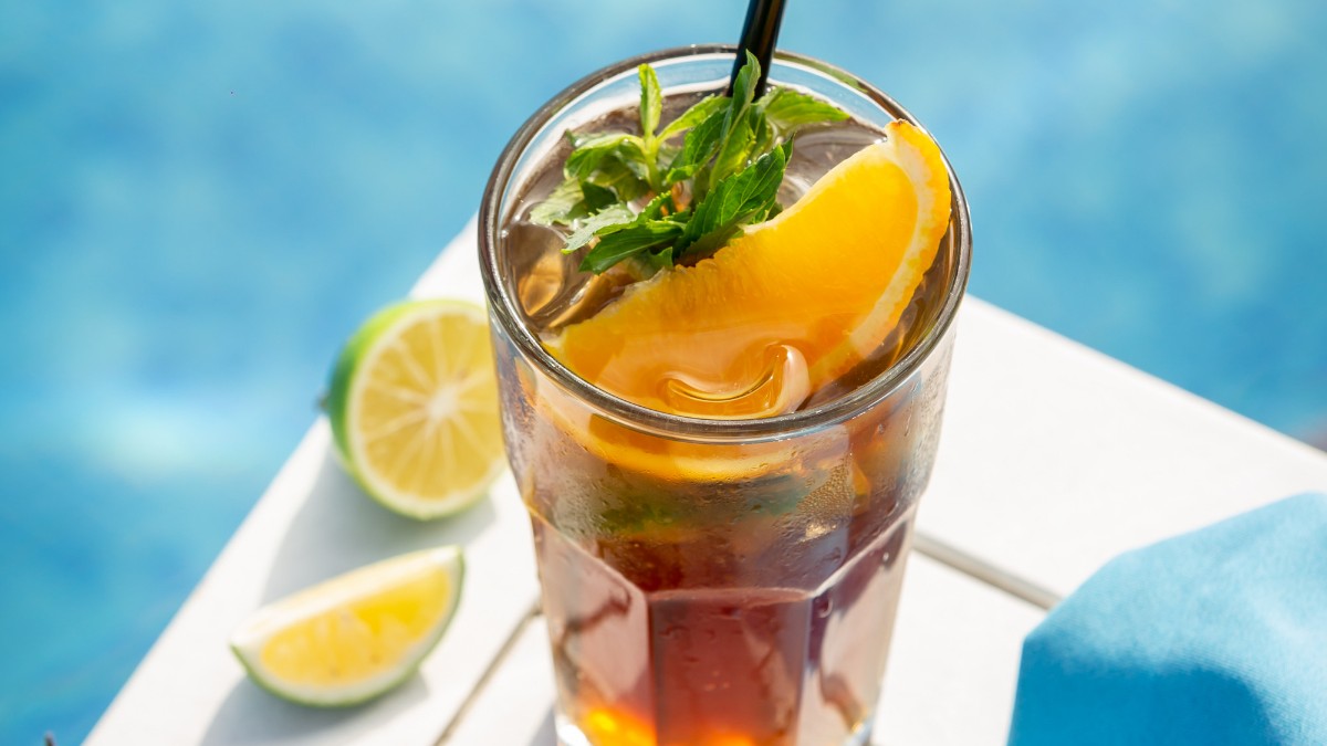 Image of Homemade lemon ice-tea