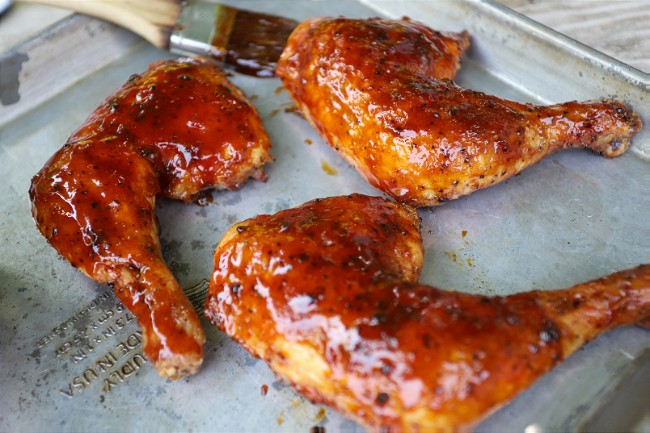 Image of Apricot Teriyaki Chicken Quarters