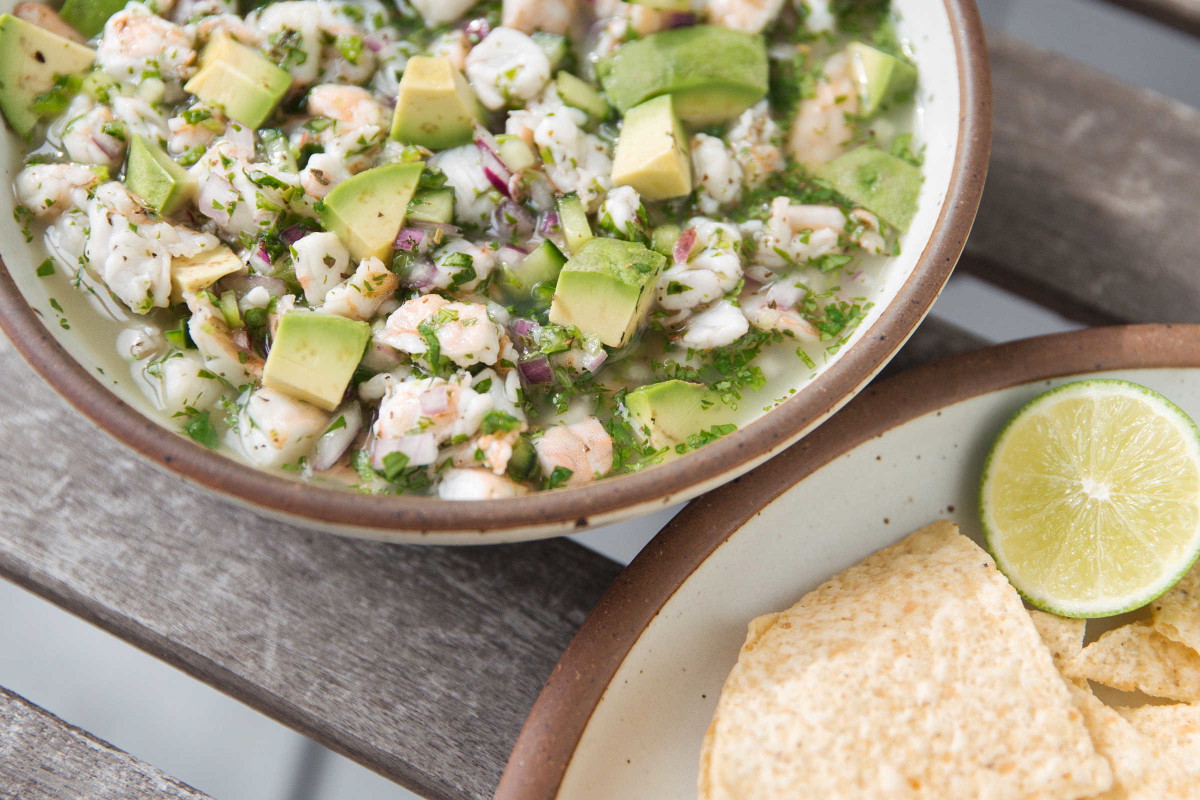 Quick Ceviche-Style Shrimp