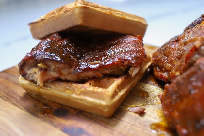 Image of Chicken and Waffle Ribs