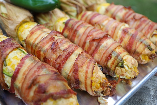 Image of Jalapeno Popper Corn on the Cob