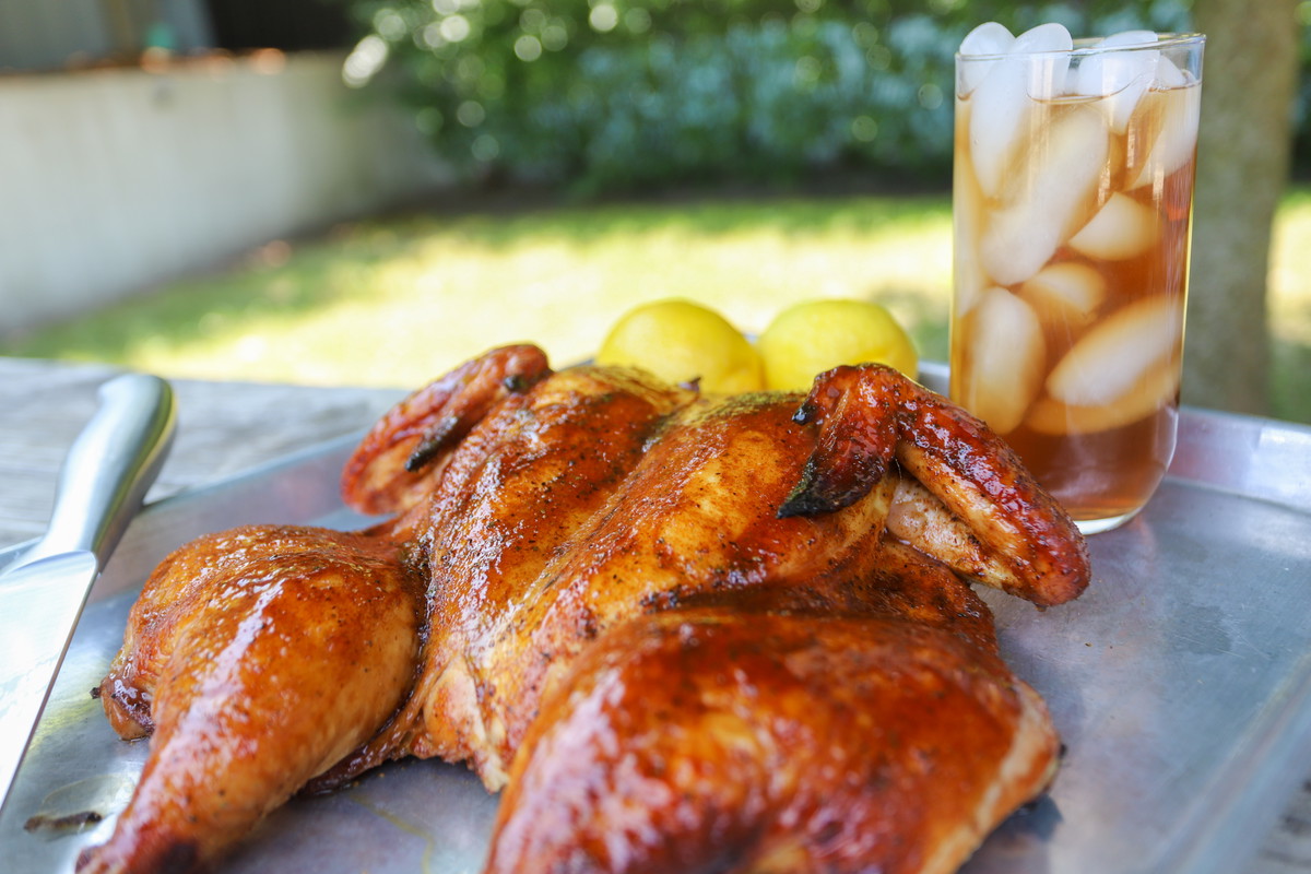 Arnold Palmer Spatchcock Chicken