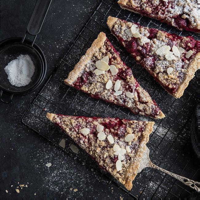 Image of Triple Berry Almond Tart