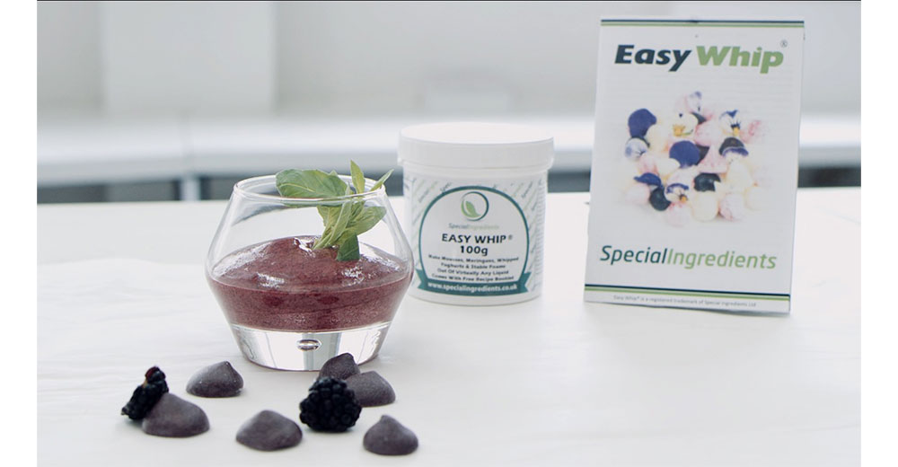 Blackberry & Basil Mousse Recipe