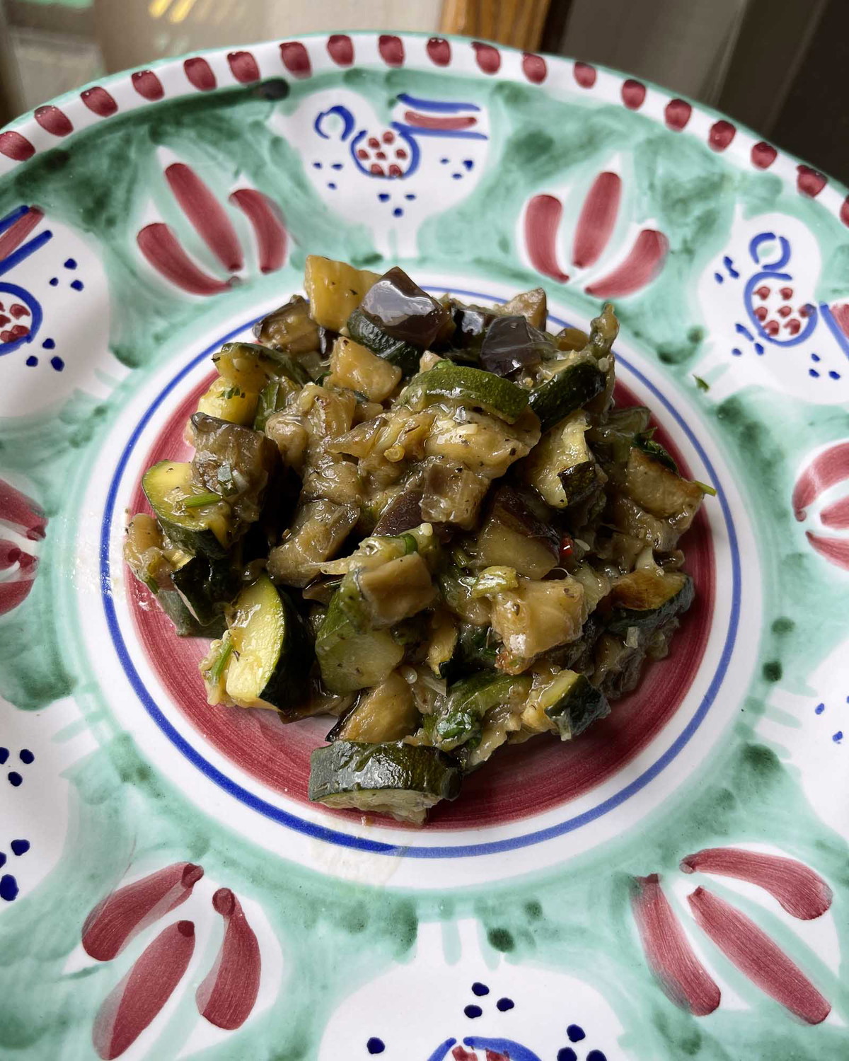 Roasted Eggplant Salad