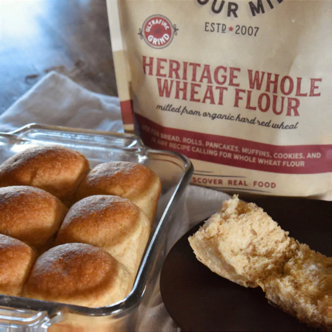 Image of Heritage Whole Wheat Dinner Roll Recipe