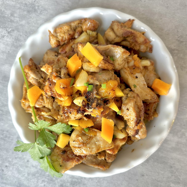 Image of mango chicken 