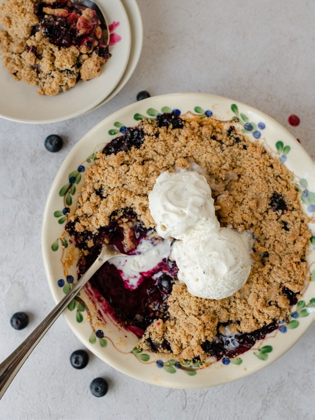 Image of Blueberry Crumble
