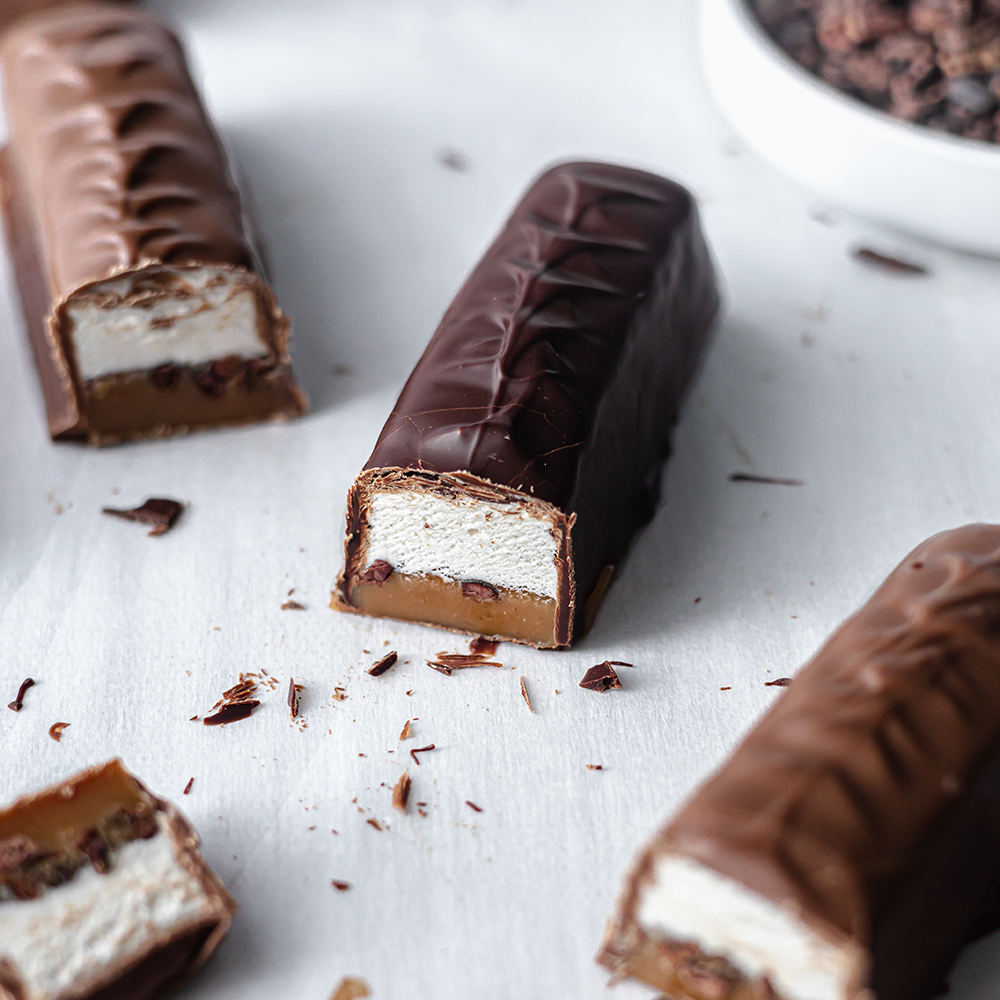 Cocoa Nib Caramel Vanilla Nougat Candy Bars — ifiGOURMET Provisions