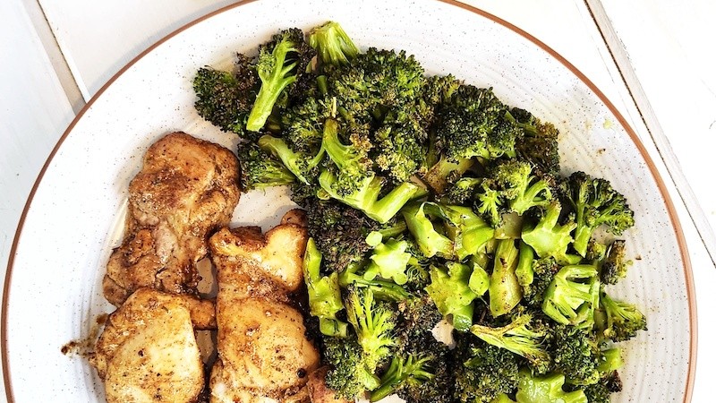 Image of Chicken and Broccoli Sheet-Pan Dinner
