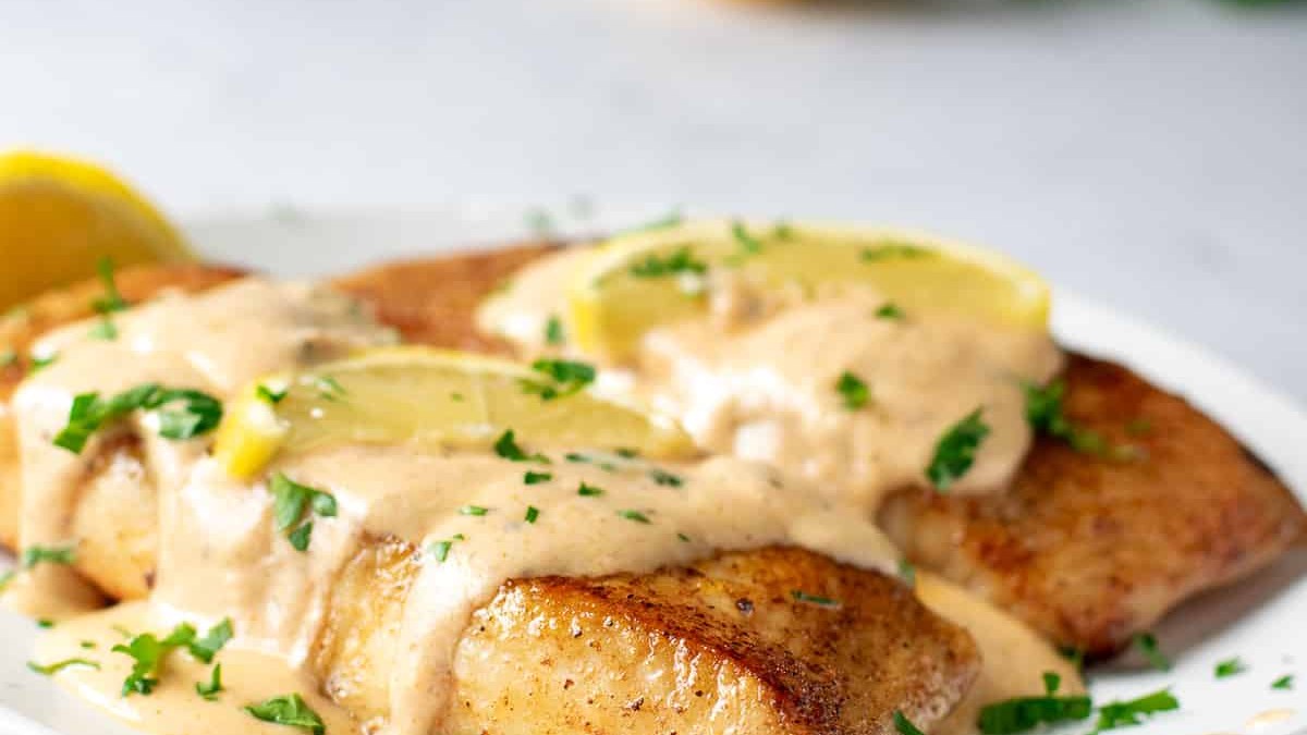 Image of Blackened Tilapia with Cajun Remoulade