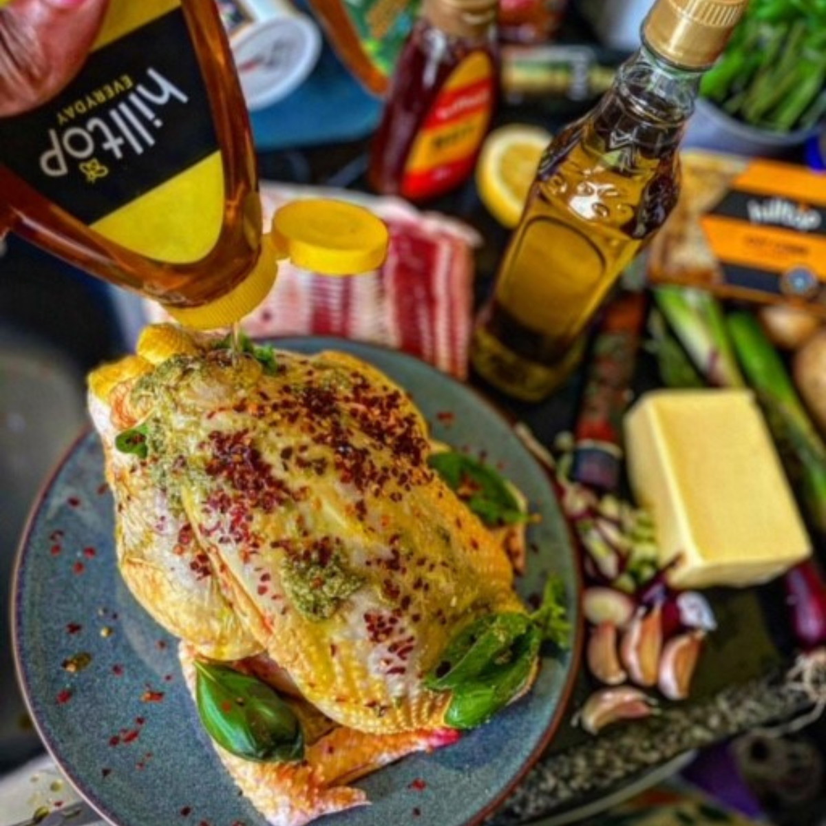 Air Fryer Chicken With Crispy Potatoes (GF)