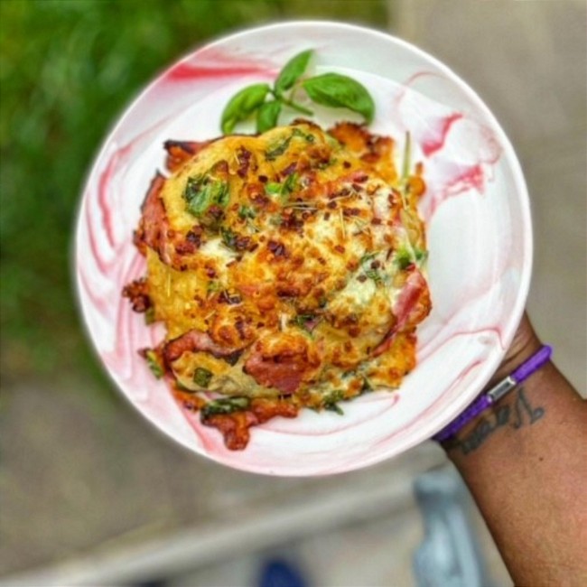 Image of Mozzarella & Blossom Honey Ham Bread (GF)