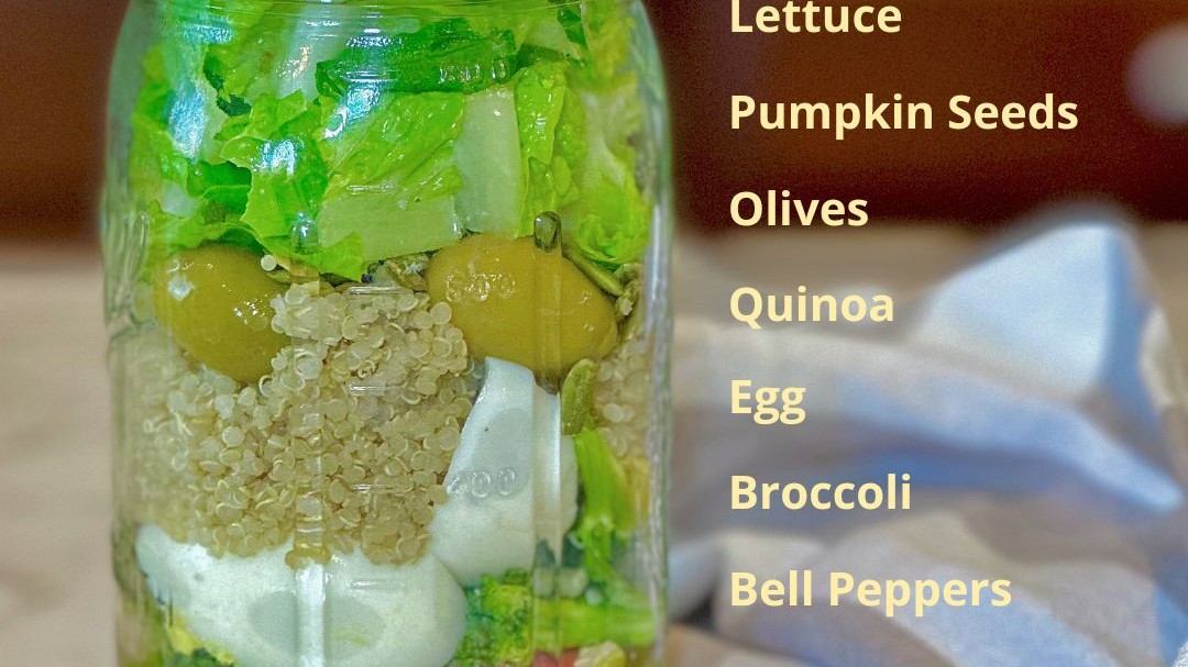 Image of Brain-Healthy Mediterranean Salad Jar 
